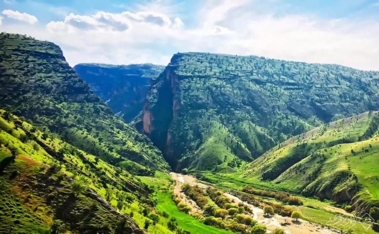 تنگه شمشه روستای هلاسم ایلام