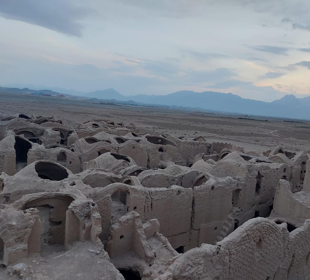 نمای سقف قلعه سریزد 