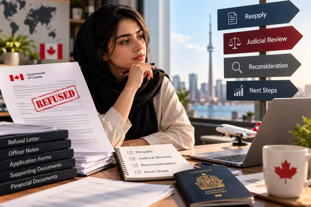 اعتراض یا اقدام مجدد بعد از ریجکتی ویزا
